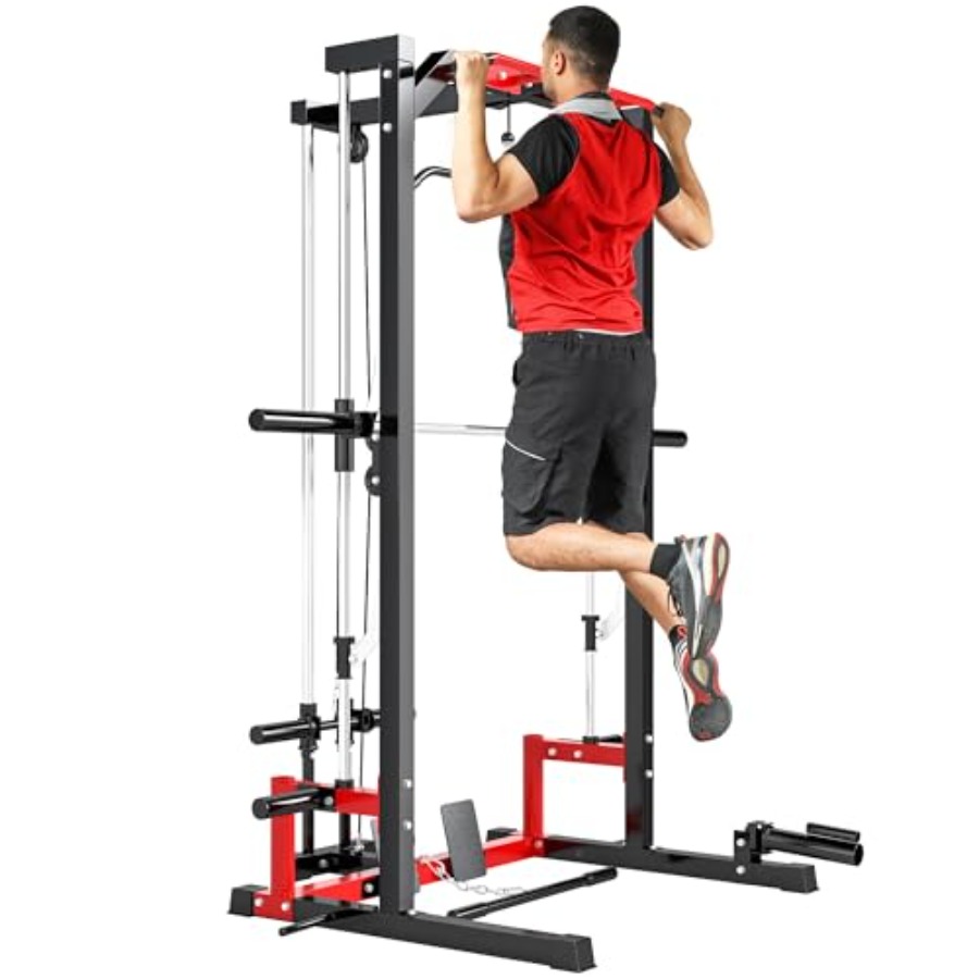 Power Cage Smith Machine Multi - đánh giá và giá Lat Pulldown Bar