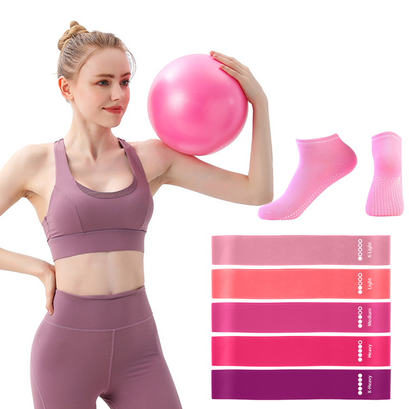 Pilates Ball Resistance Bands  - đánh giá và giá Yoga Fitness At Home