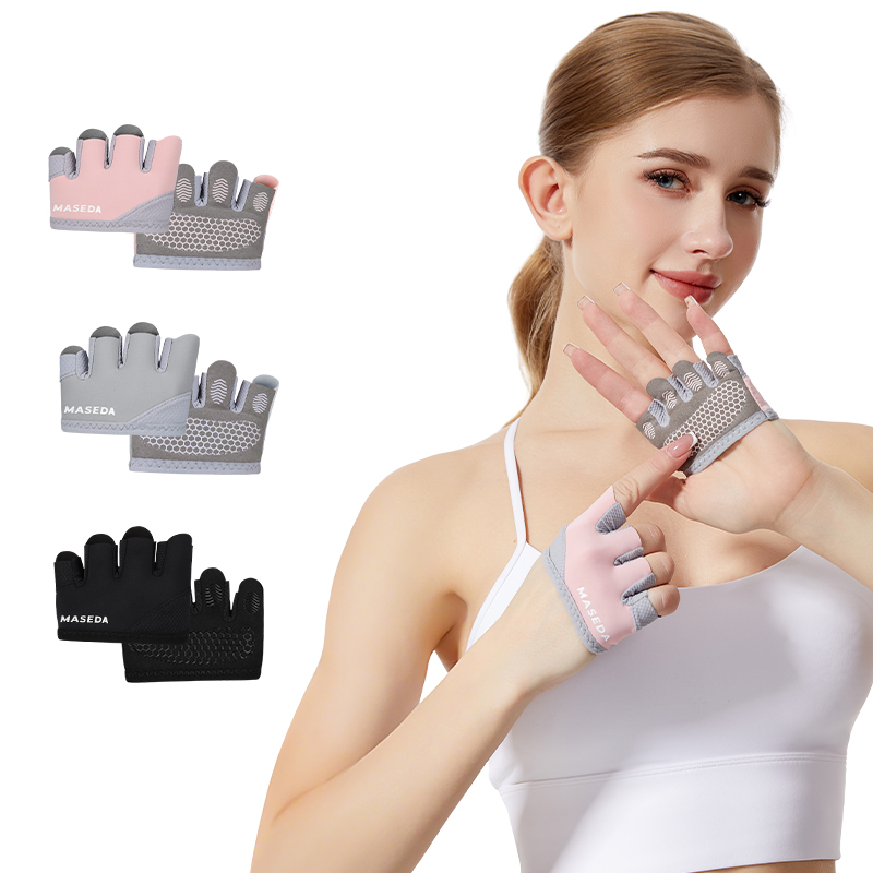 Pair of Fitness Fingerless Glo - đánh giá và giá Yoga Fitness Pilates