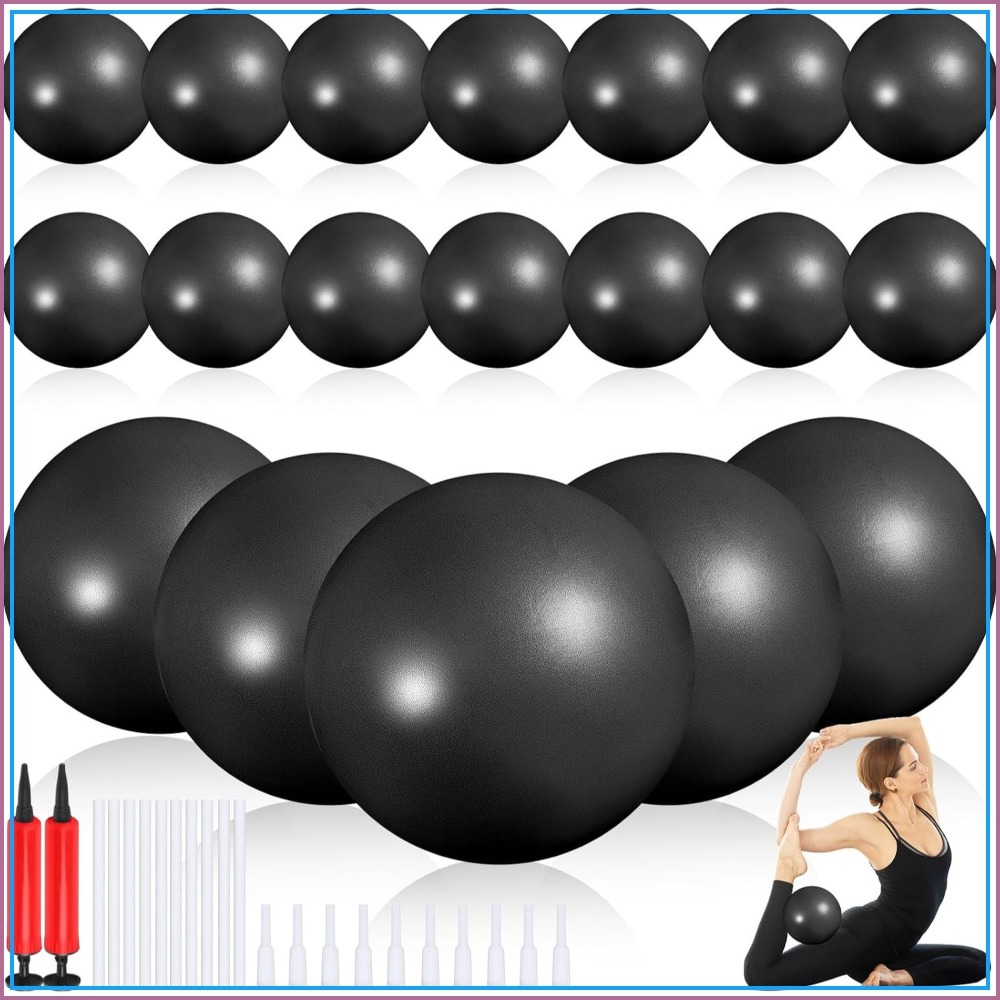 20 Pcs 9 Inch Mini Yoga Ball B - đánh giá và giá Yoga Fitness At Home