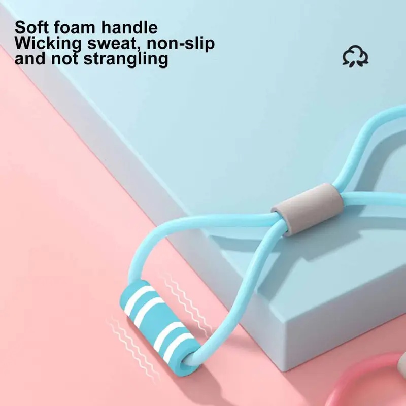 Fitness Resistance Band with H - đánh giá và giá Figure 8 Resistance Band