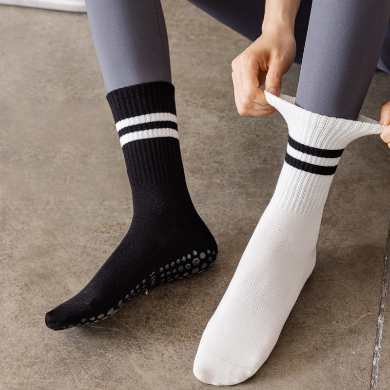 Women Non Slip Yoga Socks, Gri - đánh giá và giá Yoga Fitness Pilates