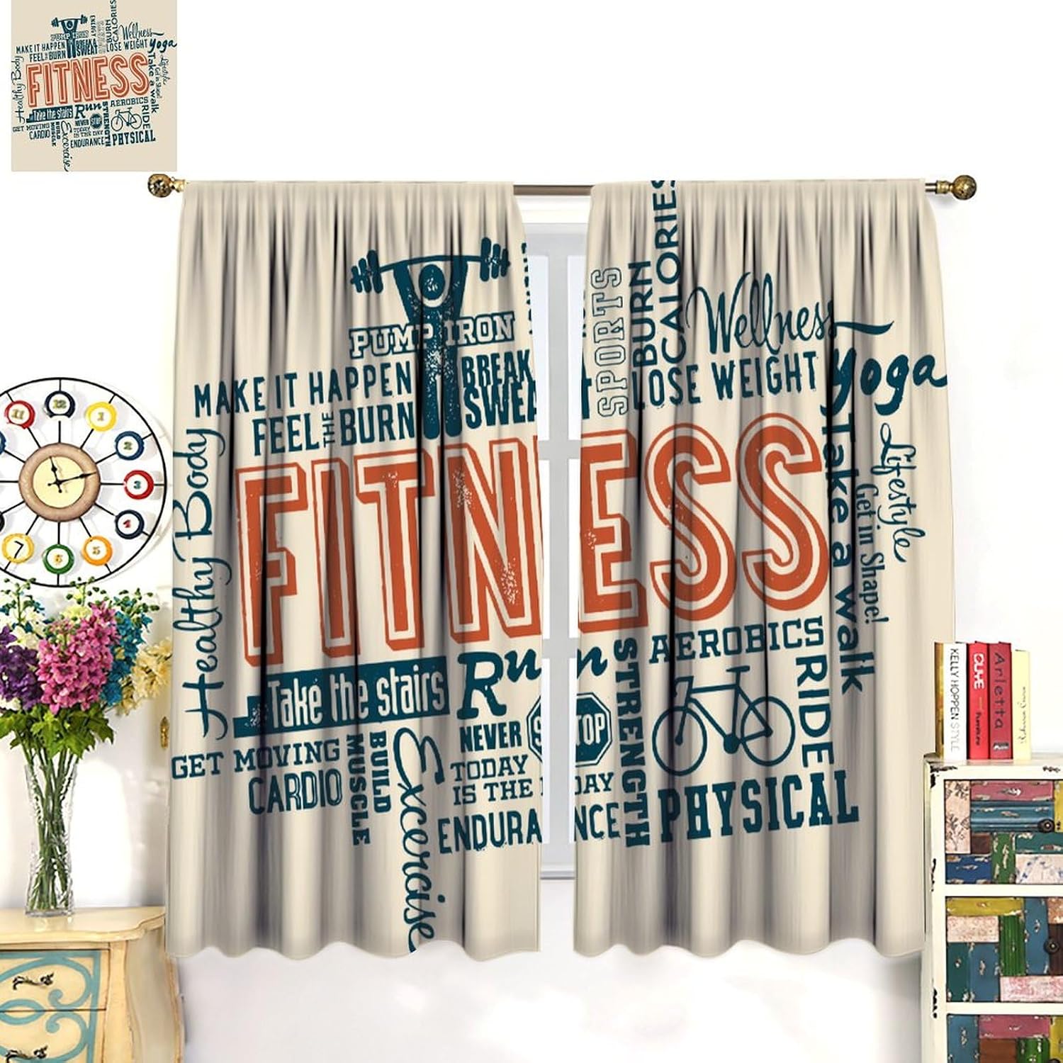 Large Fitness Workout Motivati - đánh giá và giá Yoga Fitness Hotel