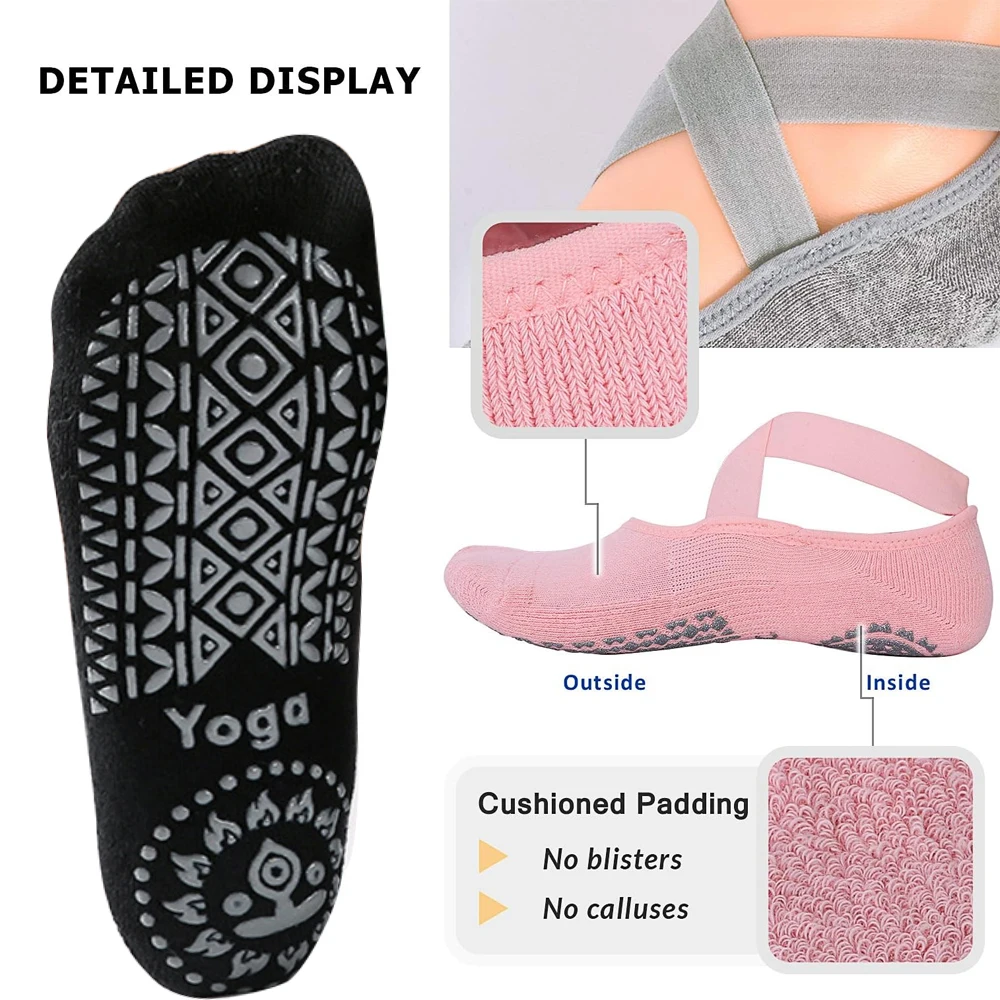 1Pair Yoga Socks for Women Non - đánh giá và giá Yoga Dance & Fitness Center Llc