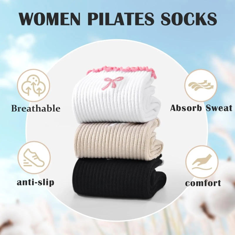 Professional Yoga Socks, Cotto - đánh giá và giá Yoga Fitness Usa