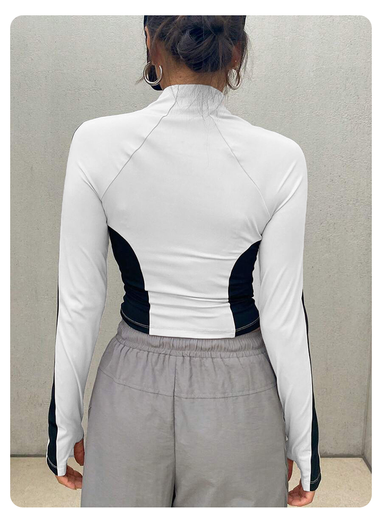 Yoga Clothes Stand Up Collar J - đánh giá và giá Yoga Fitness Usa