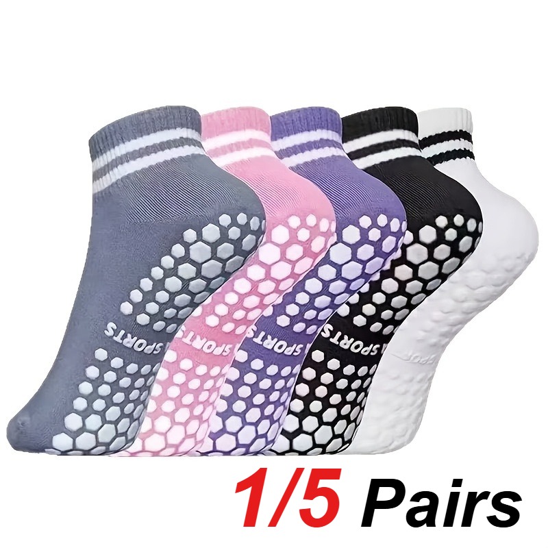 1/5 Pair Women's Silicone Anti - đánh giá và giá Yoga Fitness Usa