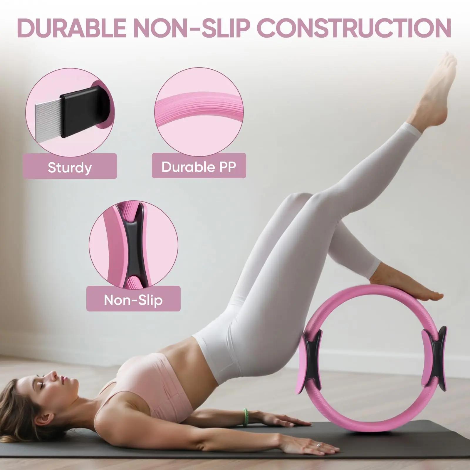 New Pilates Fitness Ball and F - đánh giá và giá Pilates Ring Circle