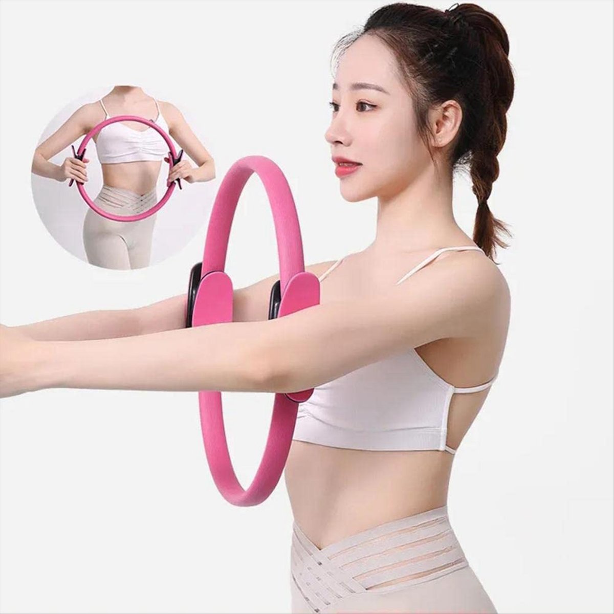 T34C Pilates Circle for & Scul - đánh giá và giá Pilates Ring Circle