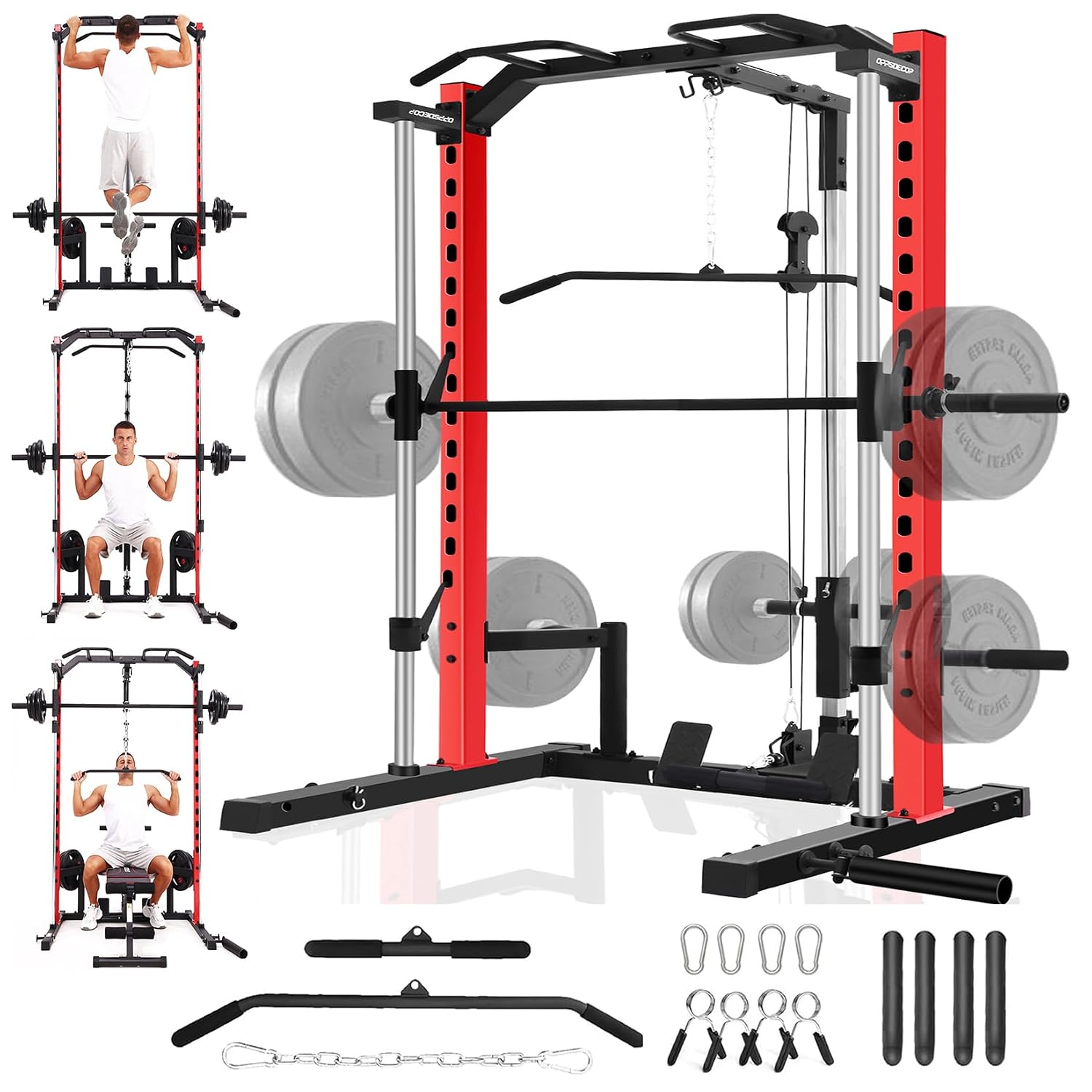 All-in-One Smith Machine Power - đánh giá và giá Lat Pulldown Bar