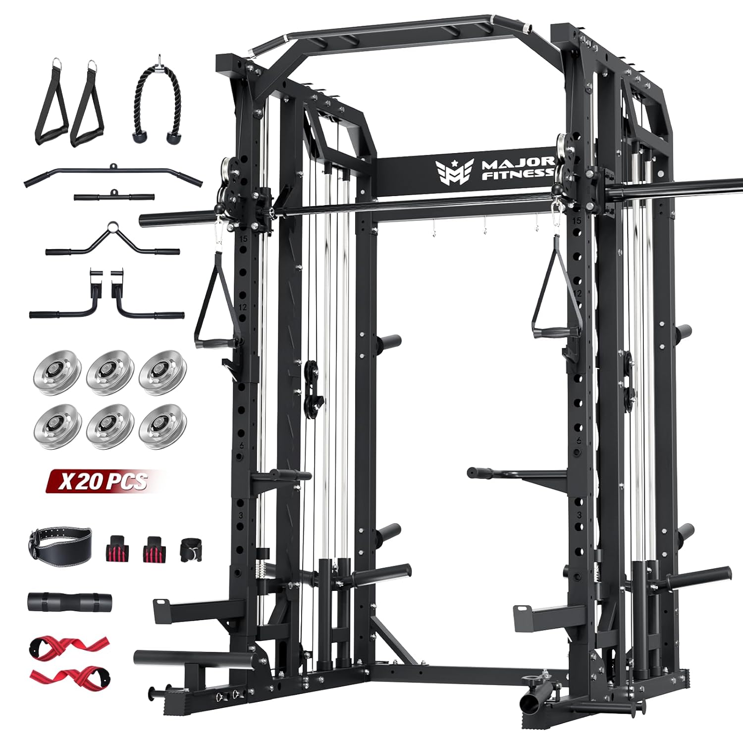 Smith Machine Home Gym Squat R - đánh giá và giá Lat Pulldown Bar