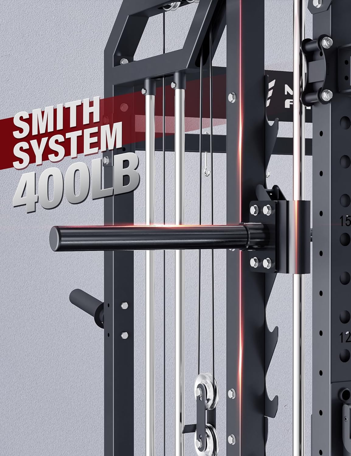 Smith Machine Home Gym Squat R - đánh giá và giá Lat Pulldown Bar