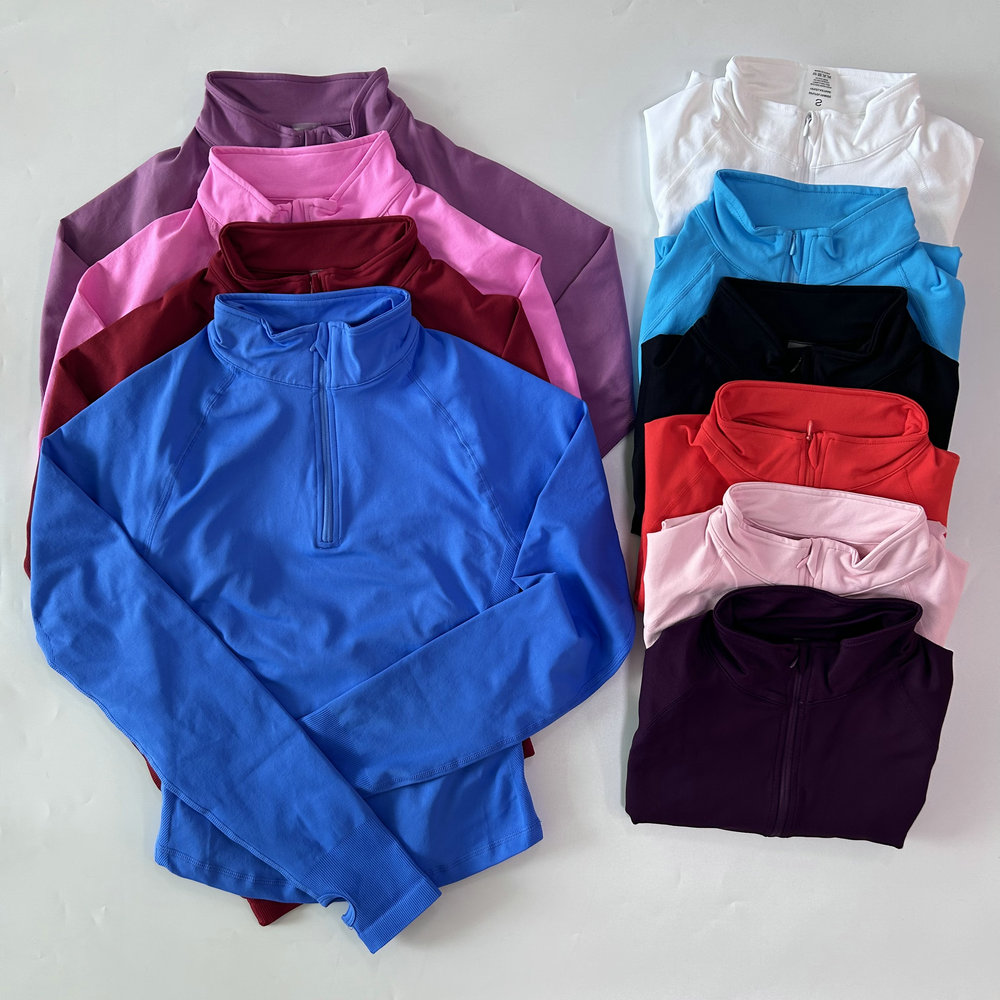 No Logo Yoga Jacket With Half  - đánh giá và giá Yoga Fitness Usa