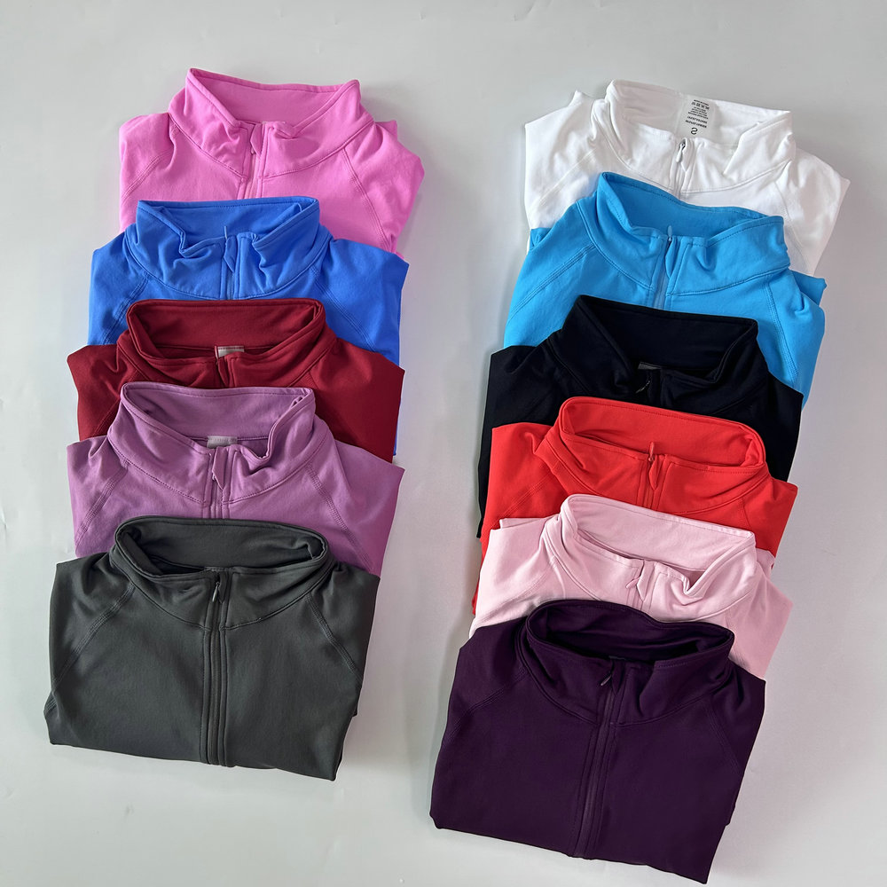 No Logo Yoga Jacket With Half  - đánh giá và giá Yoga Fitness Usa